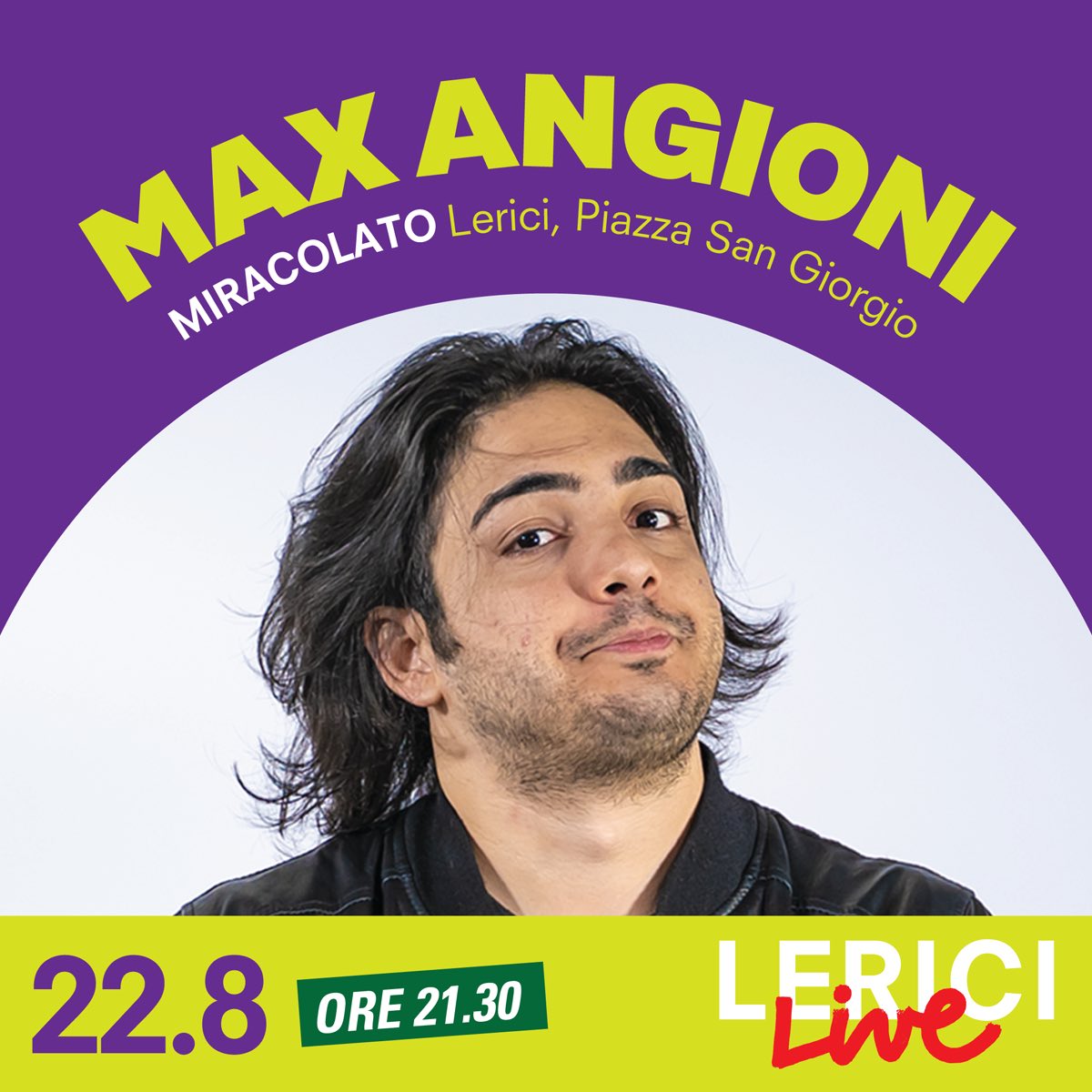 Lerici Live - Max Angioni | Sito Ufficiale per il Turismo del Comune di ...