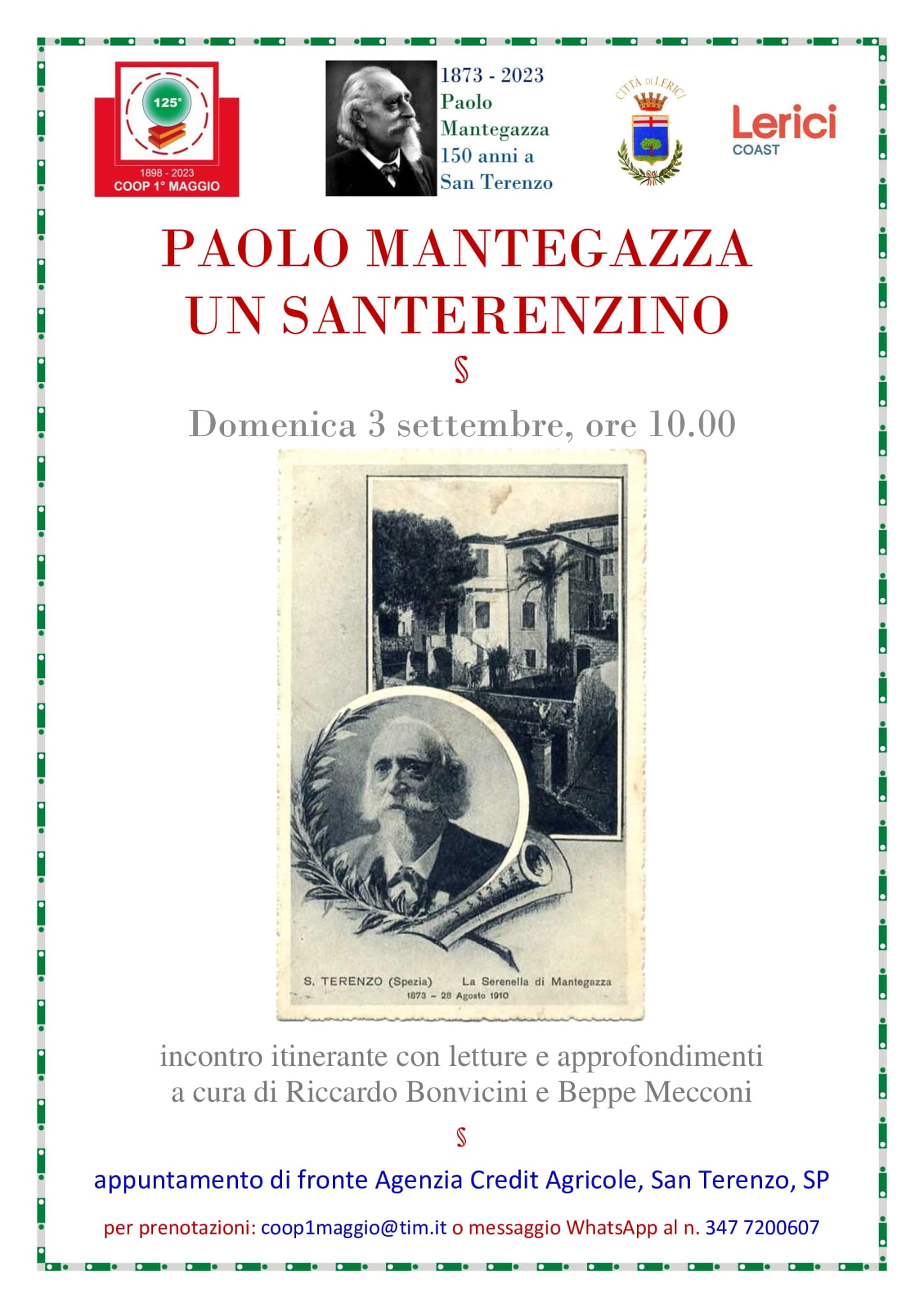 Omaggio a Paolo Mantegazza | Sito Ufficiale per il Turismo del Comune ...